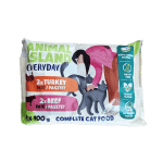 Kremowy Paszet wołowina indyk saszetki Animal Island 01