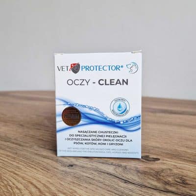 Chusteczki do oczu kota VET PROTECTOR® OCZY-CLEAN